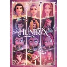 K-Pop démoni lovci Huntrix SuperColor puzzle 104 ks – Clementoni obrázek 2