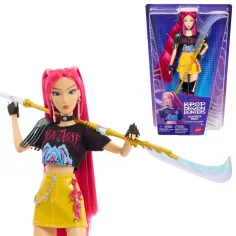K-Pop Démonslovci: Mira módní panenka se zbraní – Mattel obrázek 2