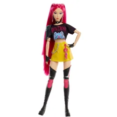 K-Pop Démonslovci: Mira módní panenka se zbraní – Mattel obrázek 6