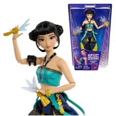 K-Pop Démonslovci: Zoey módní panenka se zbraněmi – Mattel obrázek 2
