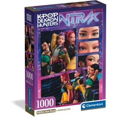 K-Pop Lovci démonů - S plakátem 1000 dílků - Clementoni