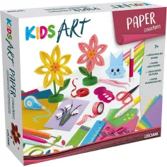 Kids Art: Barevné papírové tvoření kreativní set - Lisciani