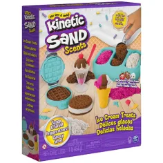 Kinetický písek: Sady na výrobu zmrzliny s vůněmi 454g - Spin Master