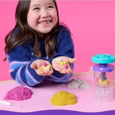 Kinetic Sand: Mixér na smoothie 396g s pískovou hmotou - Spin Master obrázek 5