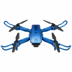 KOO: Kotaro 079 modrý skládací dálkově ovládaný dron s dvojitou kamerou a LED osvětlením obrázek 2