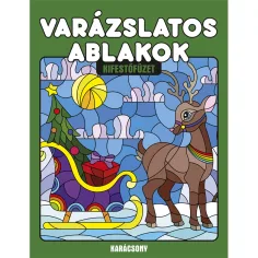 Kouzelná okna - Vánoční omalovánka
