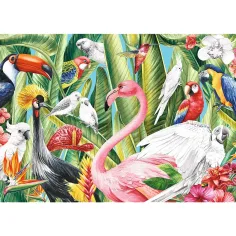 Kreativní ráj draků 500ks barevný puzzle - Trefl obrázek 2