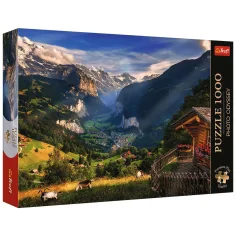 Lauterbrunnen-vodopád 1000ks Premium plus kvality puzzle - Trefl