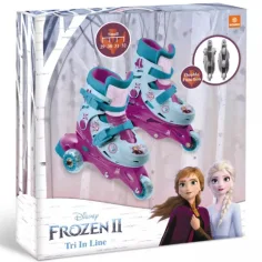 Frozen 2 v 1 tříkolový skateboard 29-32