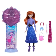 Ledové království - Ledový krystal Překvapení - Anna Ledové království 2 V oblečení - Mattel obrázek 6
