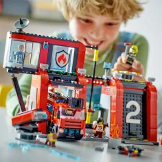 LEGO® City: Hasičská stanice a hasičské auto (60414) obrázek 5