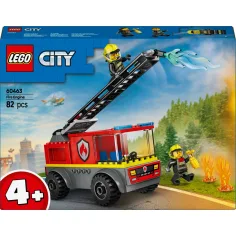 LEGO® City: Žebříkové hasičské auto (60463)