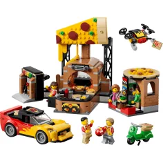 LEGO® City: Pizzerie s dodávkovými vozidly (60496) obrázek 2
