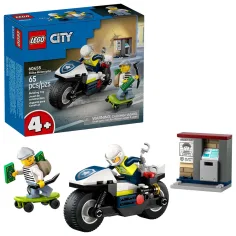 LEGO® City: Pronásledování s policejním motocyklem (60455)