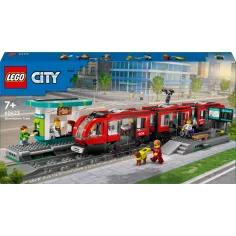 LEGO® City: Městská tramvaj a zastávka (60423)