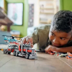 LEGO® Creator: Plachtový nákladní automobil a helikoptéra (31146) obrázek 4