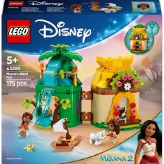 LEGO® Disney: Vaiana zábavná dobrodružství na ostrově (43260)