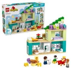 LEGO® DUPLO®: 3 v 1 moderní rodinný dům s figurkami (10470)