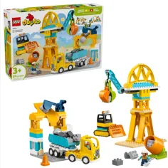 LEGO® DUPLO®: 3 v 1 staveniště a stavební stroje (10476) obrázek 1