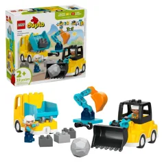 LEGO® DUPLO®: 3 v 1 stavební stroje (10475)
