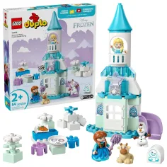 LEGO® DUPLO®: Anna a Elsa ledový hrad párty (10455)