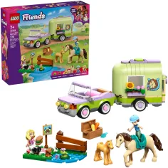 LEGO® Friends: Přepravník pro koně a jezdce (42695) obrázek 1