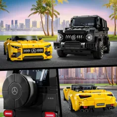 LEGO® Speed Champions: Mercedes-AMG G 63 a Mercedes-AMG SL 63 (76924) obrázek 8