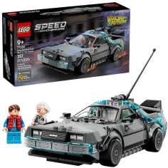 LEGO® Speed Champions: Návrat do budoucnosti časový stroj (77256)