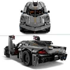 LEGO® Technic: Koenigsegg Jesko Absolut šedé hyperauto (42173) obrázek 2