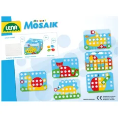 LENA: Mosaik První Pötyi kreativní set 7 vzory 32mm 36ks obrázek 2
