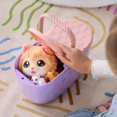 Little Live Pets: Kočka v košíku se svými koťaty obrázek 3