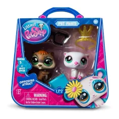 Littlest Pet Shop: Dvojice malých zvířat figurka balení S5 - Bobr a Vydra obrázek 1