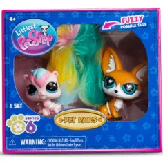 Littlest Pet Shop Pet Pairs zvířecí figurky set – 6. série