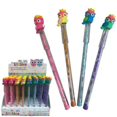 Littlies: Tučňáková figurka s posuvným vkládáním HB grafitová tužka v několika variantách 1ks