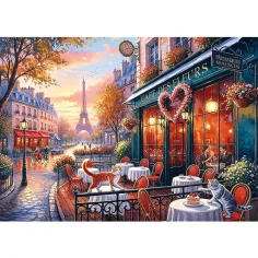 Love Story Láska v Paříži 500ks Premium plus kvalita puzzle - Trefl obrázek 2