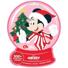 Luna: Disney Minnie Mouse vánoční samolepková sada 300ks obrázek 1