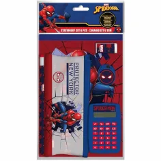 Luna: Sada psacích potřeb Spider-Man s kalkulačkou 6ks