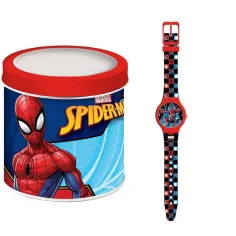 Luna: Spider-Man analogové hodinky v kovové dárkové krabičce obrázek 1