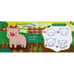 Magnetická tabule - Kresli legrační farmářská zvířata obrázek 3