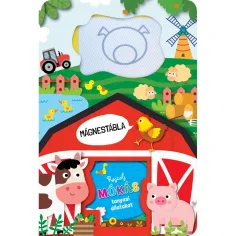 Magnetická tabule - Kresli legrační farmářská zvířata