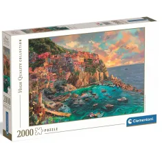 Malovaný Manarola HQC 2000 dílků puzzle - Clementoni