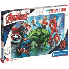 Marvel: Supercolor puzzle Avengers 180ks - Clementoni obrázek 1