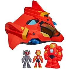 Marvel Iron Man a jeho úžasní přátelé - Giant Sized Armor Iron Jet herní set - Hasbro obrázek 2