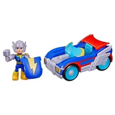 Marvel Iron Man a jeho úžasní přátelé - Thor a Thunder Roadracer vozidlo - Hasbro obrázek 2