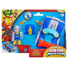 Marvel Iron Man a jeho úžasní přátelé - Thor a Thunder Roadracer vozidlo - Hasbro