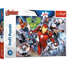 Marvel: Obrovský Avengers 200dílná skládačka - Trefl