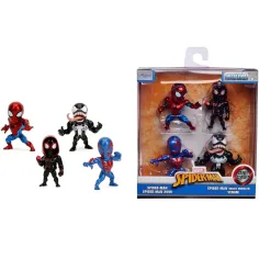 Marvel: Spider-Man Metalfigs 4ks kovová figurka set 6,5cm - Simba Toys