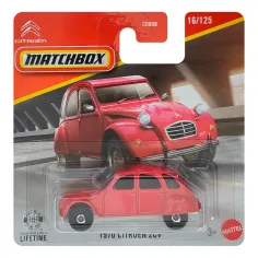 Matchbox: 1970 Citroën 2CV červené autíčko 1/64 - Mattel