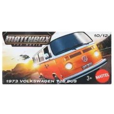 Matchbox A Film: 1973 Volkswagen T2B papírová krabice minibus 1/64 – Mattel