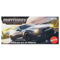 Matchbox A Film: 2020 Nissan GT-R Nismo papírová krabička malého auta 1/64 – Mattel
